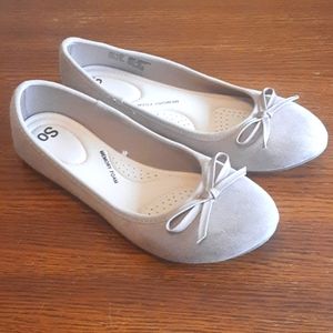 SO Beige Ballet Flats